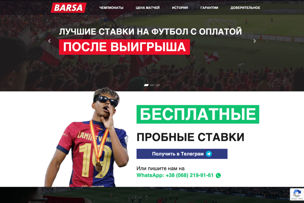 Сайт barsa.kz